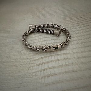 LAGOS Silver Beaded Bracelet